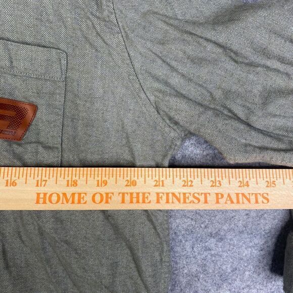 TRANSITION HUCKIT flannel shirt Men's Large Workwear Mechanic Soft - Picture 3 of 8